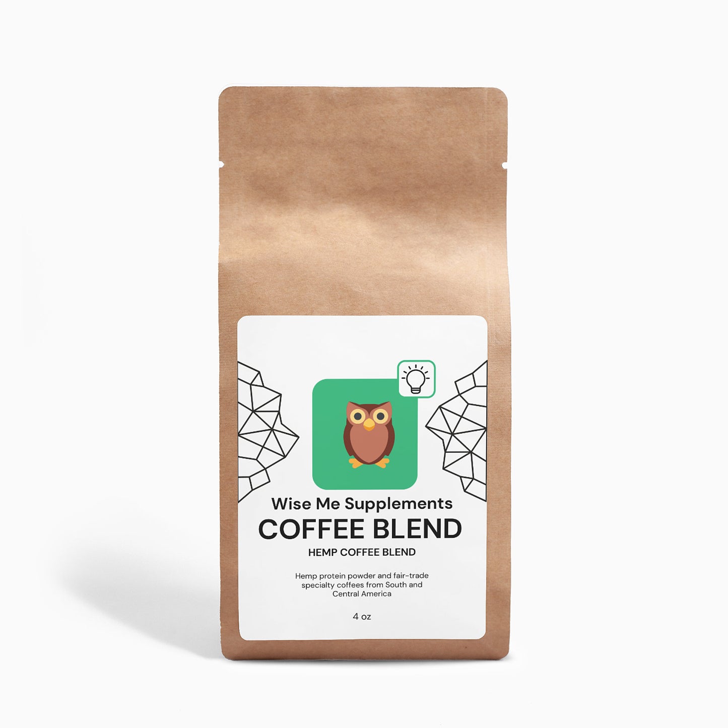 Organic Hemp Coffee Blend - Medium Roast 4oz
